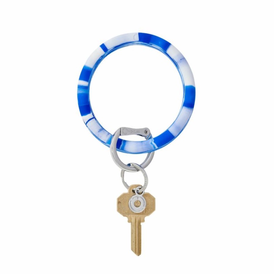 * Texas Bling Gifts Blue Me Away Marble Collection Key Ring Gifts