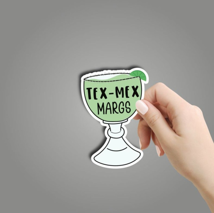 * Texas Bling Stickers Tex-Mex Margs Sticker Stickers