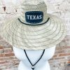 * Texas Bling Texas Straw Hat Hats