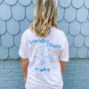 * Pierce + Pine Graphic Tees Happiness Comes In Waves Summer