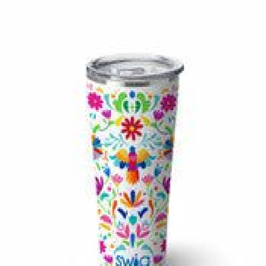 * Texas Bling Gifts Printed 32Oz Tumbler- Viva Fiesta Gifts