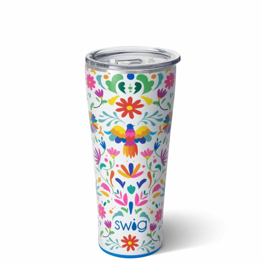 * Texas Bling Gifts Printed 32Oz Tumbler- Viva Fiesta Gifts