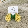 * Texas Bling Lemon Stud Earrings Jewelry Jewelry