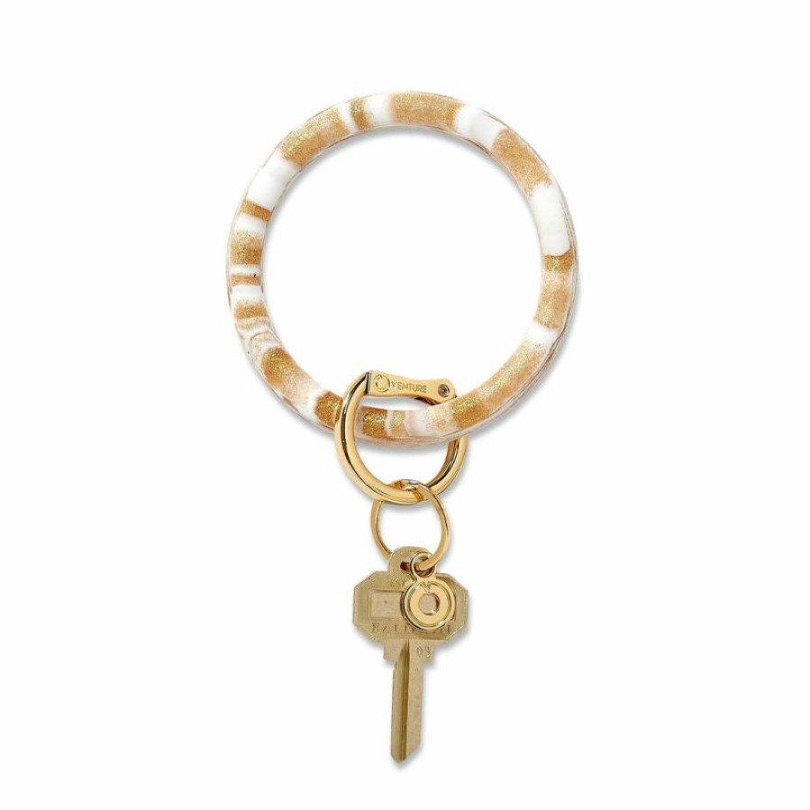 * Texas Bling Gold Rush Marble Collection Key Ring Gifts Gifts