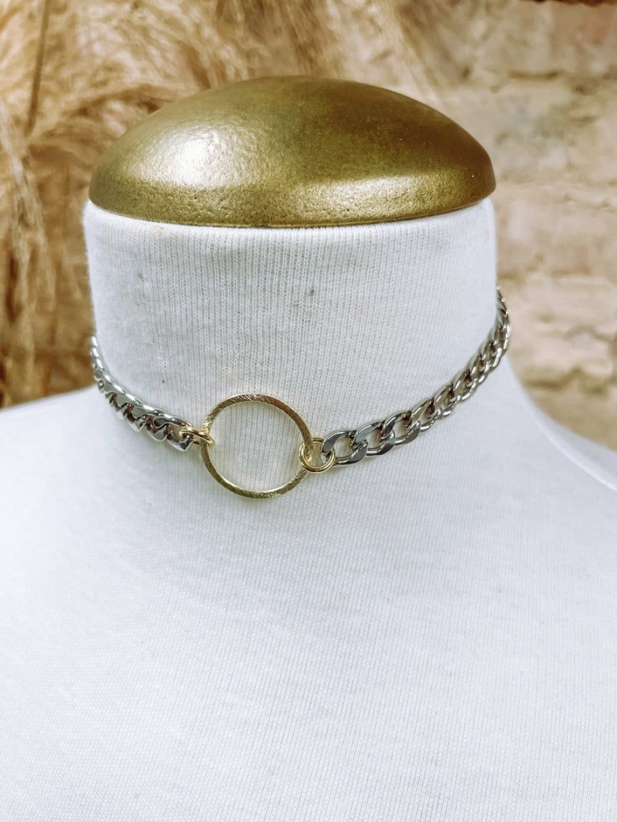 * Texas Bling Bella Hadid Choker- Gold/Silver Jewelry Jewelry