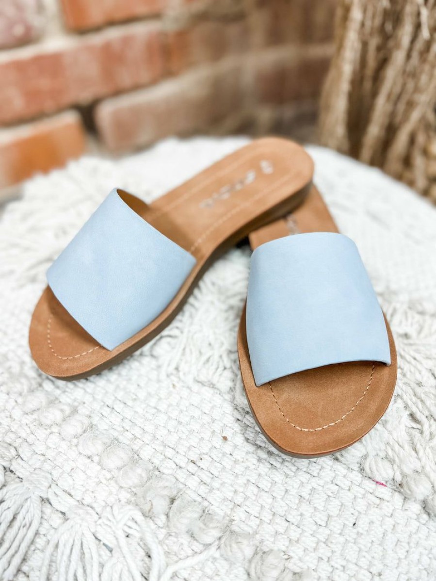 * Fortune Dynamic Efron Sandals- Blue Sandals