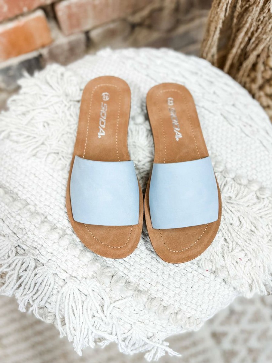 * Fortune Dynamic Efron Sandals- Blue Sandals