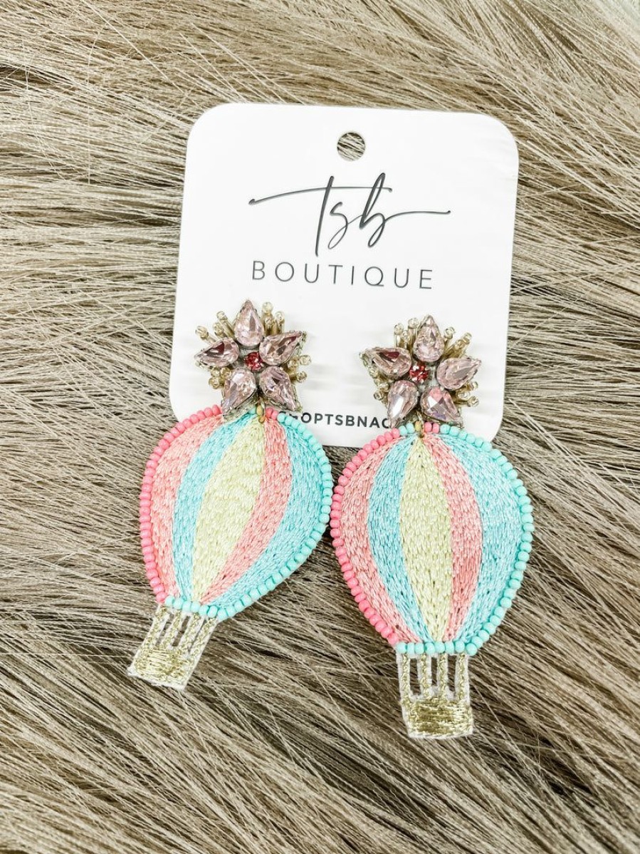 * Texas Bling Jewelry Hot Air Balloon Earrings Jewelry