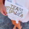 * Texas Bling Team Bride Beaded Clutch Bags