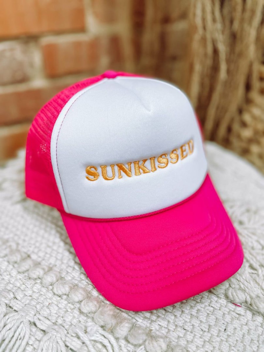 * Texas Bling Hats Sunkissed Foam Trucker Hat Hats