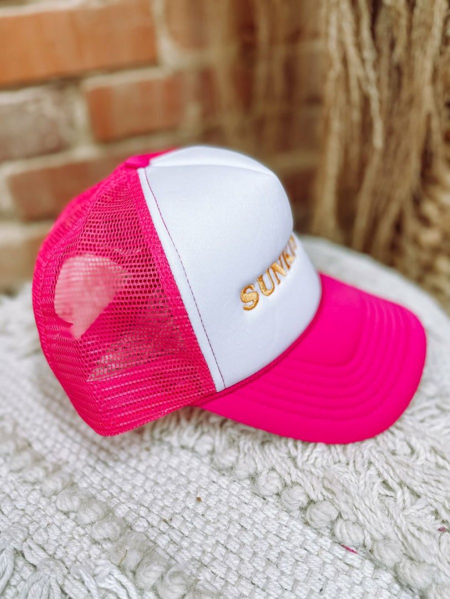 * Texas Bling Hats Sunkissed Foam Trucker Hat Hats