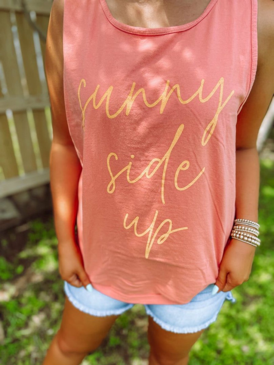 * Pierce + Pine Sunny Side Up Graphic Tees Summer