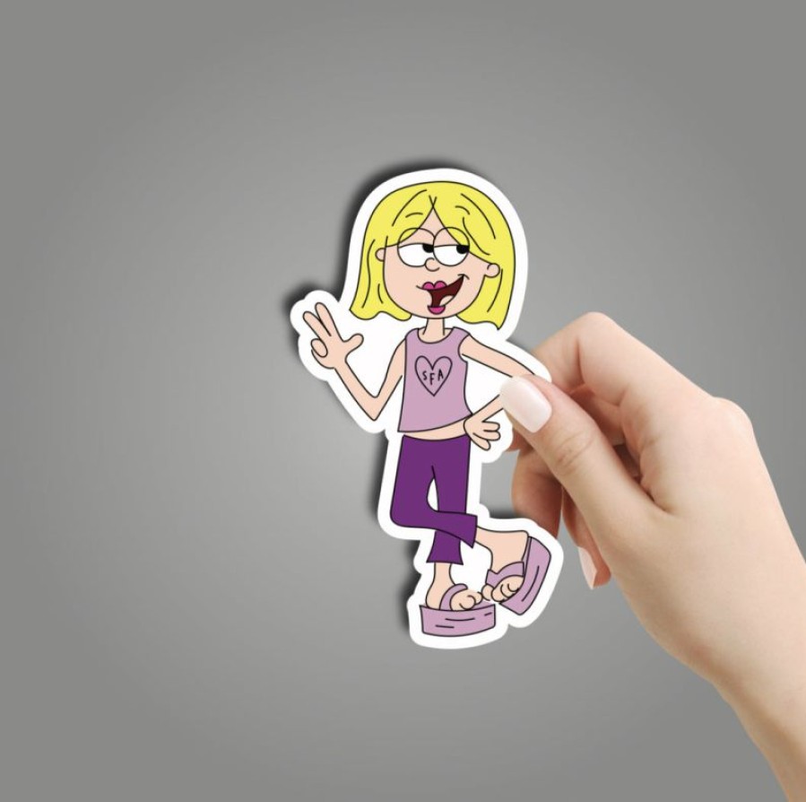 * Texas Bling Lizzie Mcguire Sfa Sticker Stickers