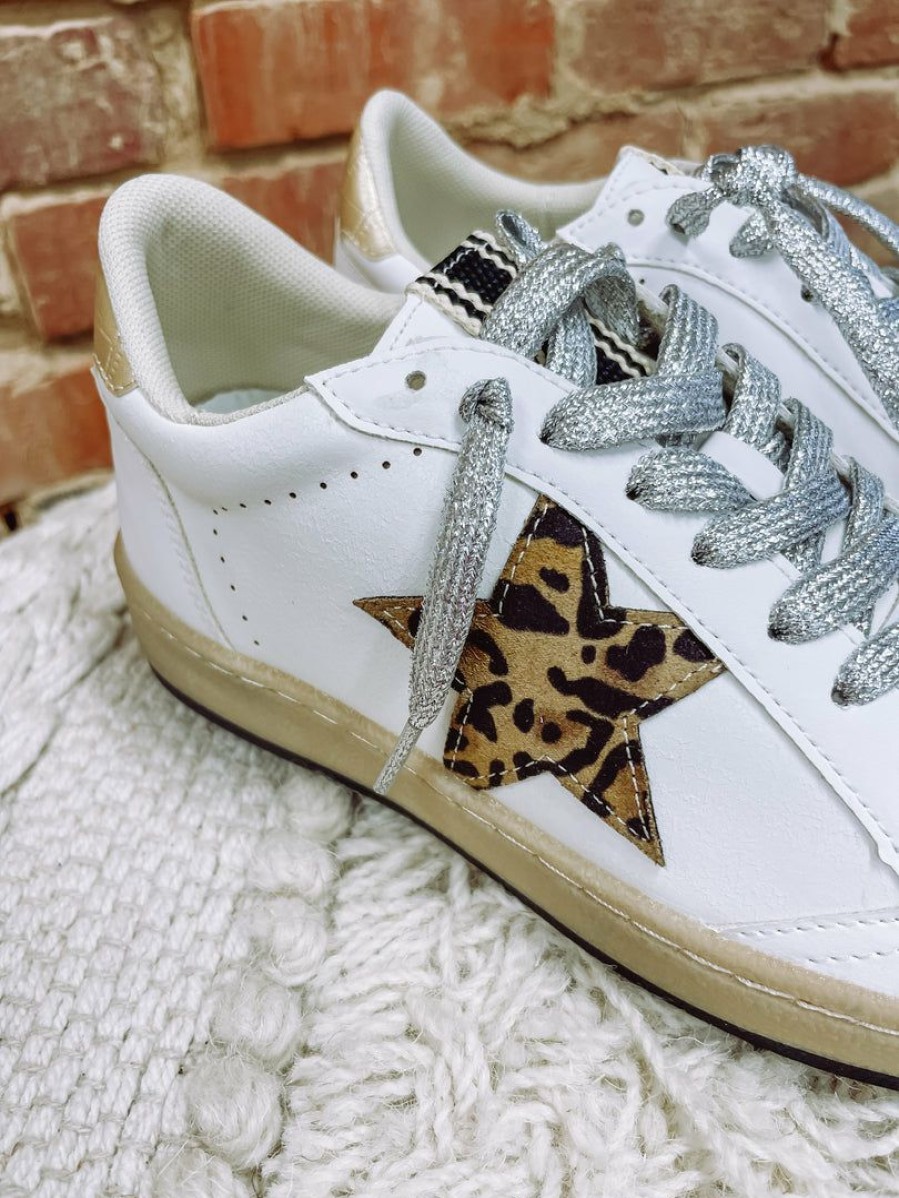 * Shu Shop Shoes Paz Star Sneaker- Leopard Print Sneakers