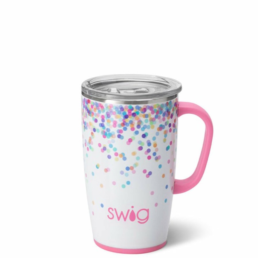 * Texas Bling Confetti Travel Mug 18Oz Gifts Gifts