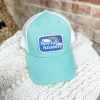 * Texas Bling Hats Social Anxiety Patch Hat- Mint Hats