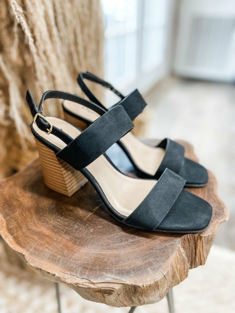 * East Lion Corp. Dorcas Heel- 81- Black Heels