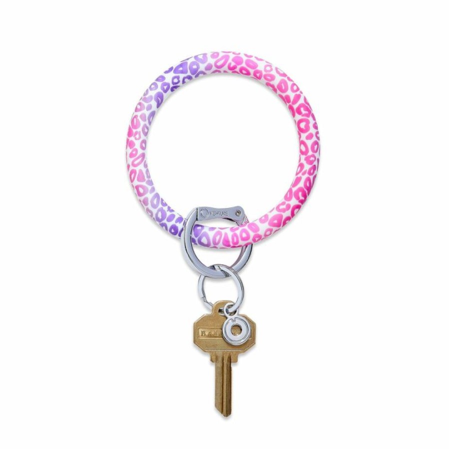 * Texas Bling Gifts Pink Cheetah Print Collection Key Ring Gifts