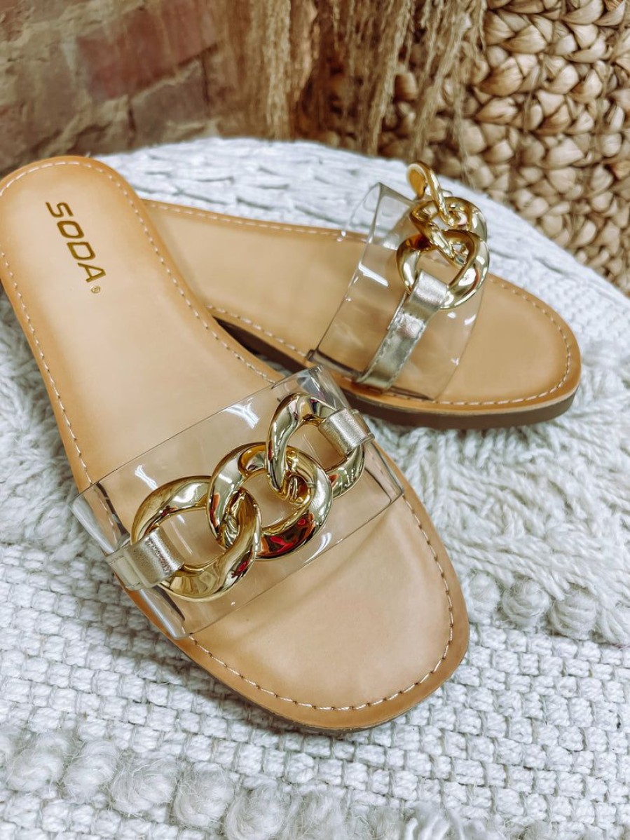 * Fortune Dynamic Otto- Clear Sandals