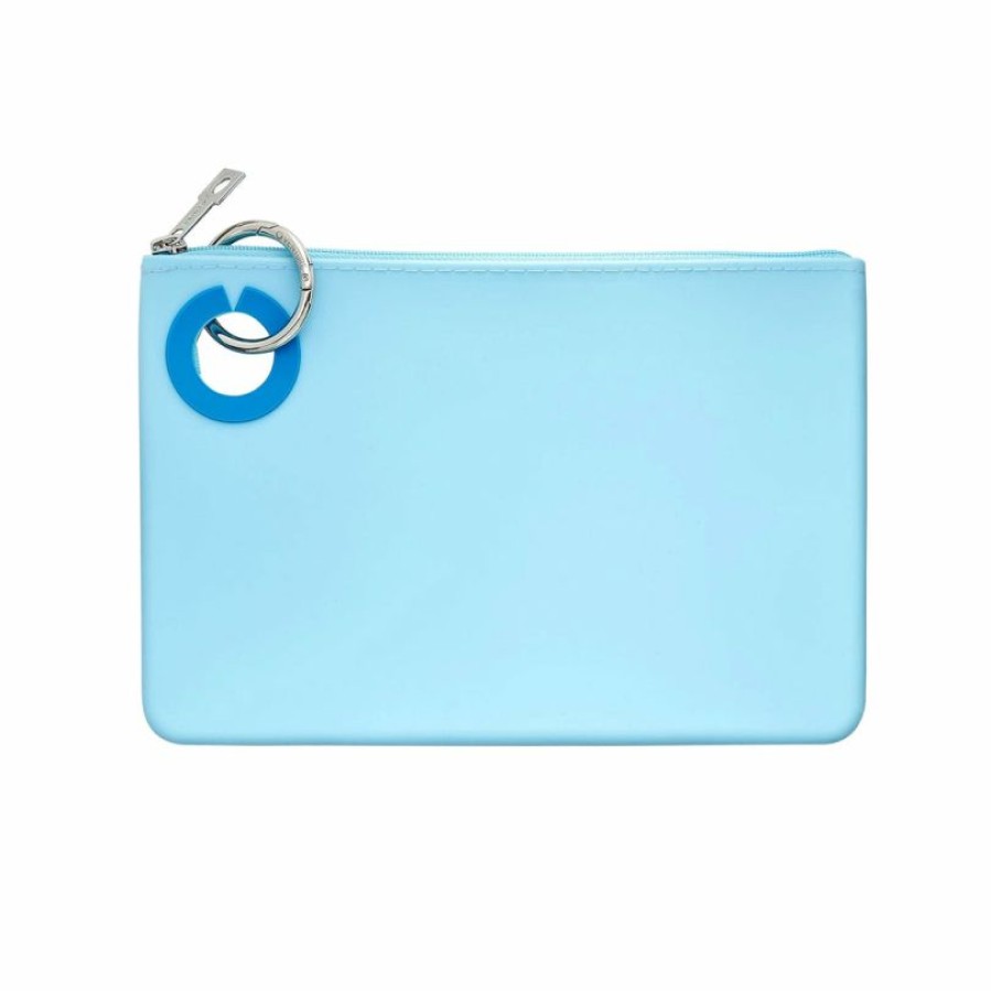 * Texas Bling Bags Sweet Carolina Blue- Large Silicone Pouch Gifts