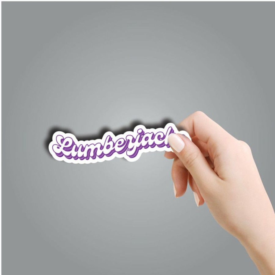 * Texas Bling Sfa Lumberjacks Sticker Stickers