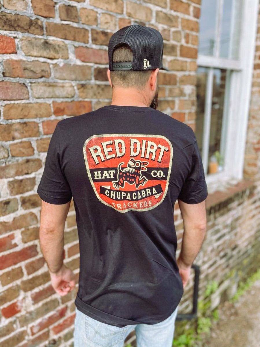 * Red Dirt Hat Company Chupacabra Trackers Graphic Tees Men'S