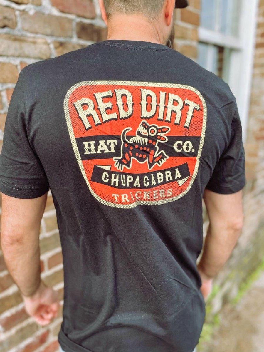 * Red Dirt Hat Company Chupacabra Trackers Graphic Tees Men'S