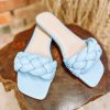 * Fortune Dynamic Ball Twist Sandals- Sky Blue Shoes Sandals