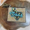 * Texas Bling Texas Beaded Pouch Bags