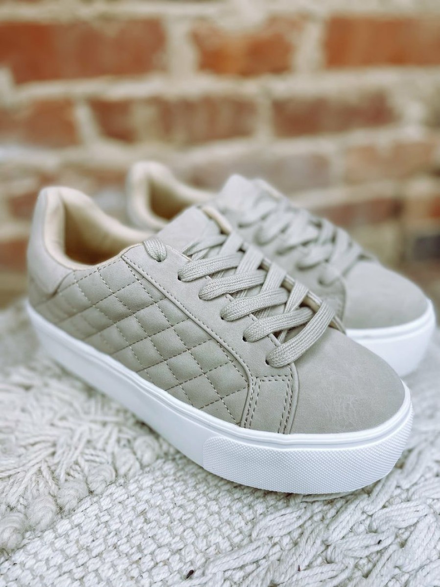 * Fortune Dynamic Neutral Babe Huffman Sneaker- Sand Sneakers