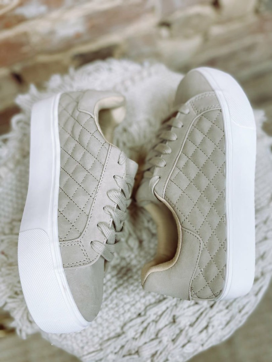 * Fortune Dynamic Neutral Babe Huffman Sneaker- Sand Sneakers