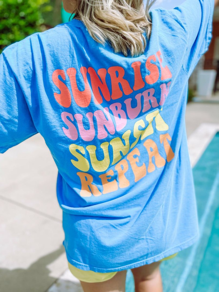 * Pierce + Pine Graphic Tees Sun Repeat Summer