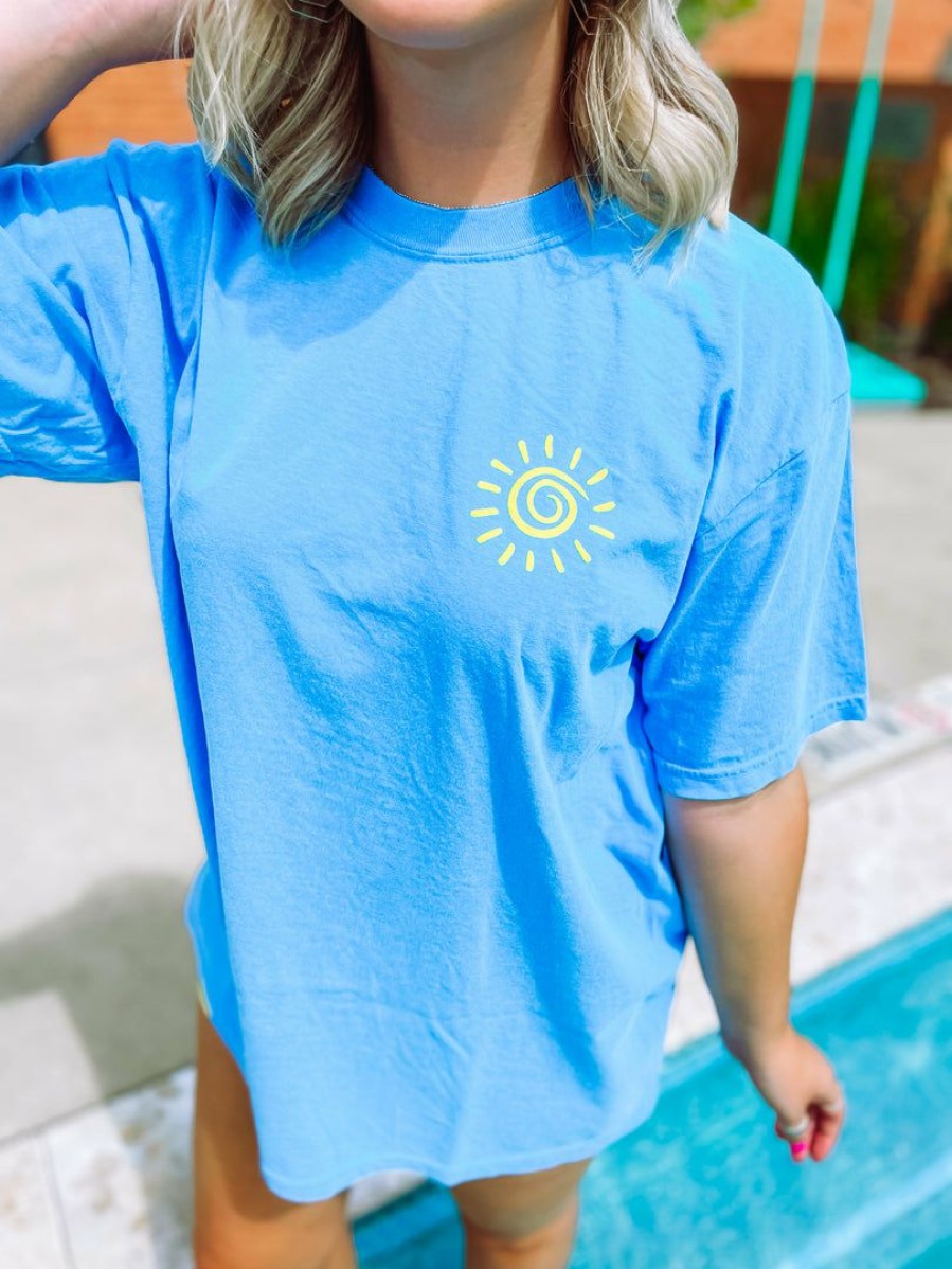 * Pierce + Pine Graphic Tees Sun Repeat Summer