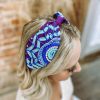 * Texas Bling Riley Purple Vibe Beaded Headband Hair Accessories Hair Accessories