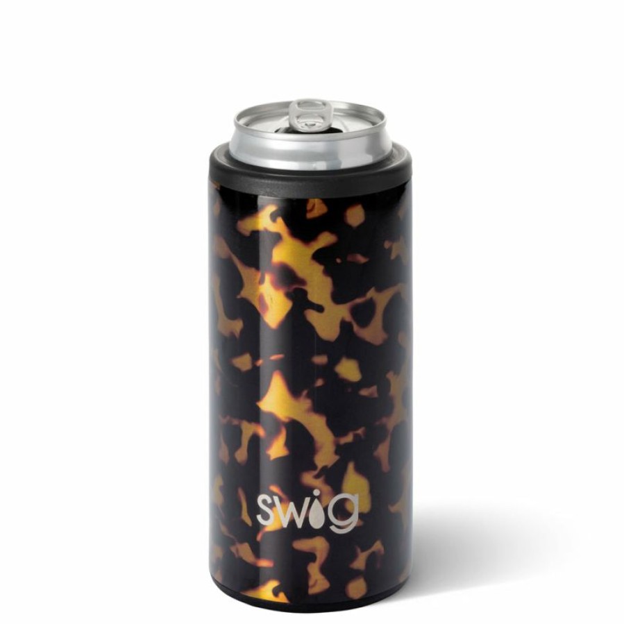 * Texas Bling Printed Skinny Can Cooler Bombshell Gifts