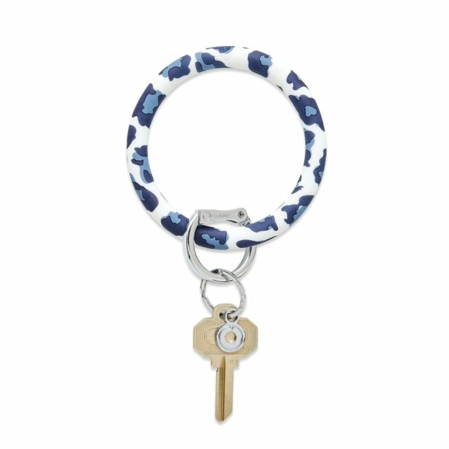 * Texas Bling Gifts Navy Leopard Collection Key Ring Gifts