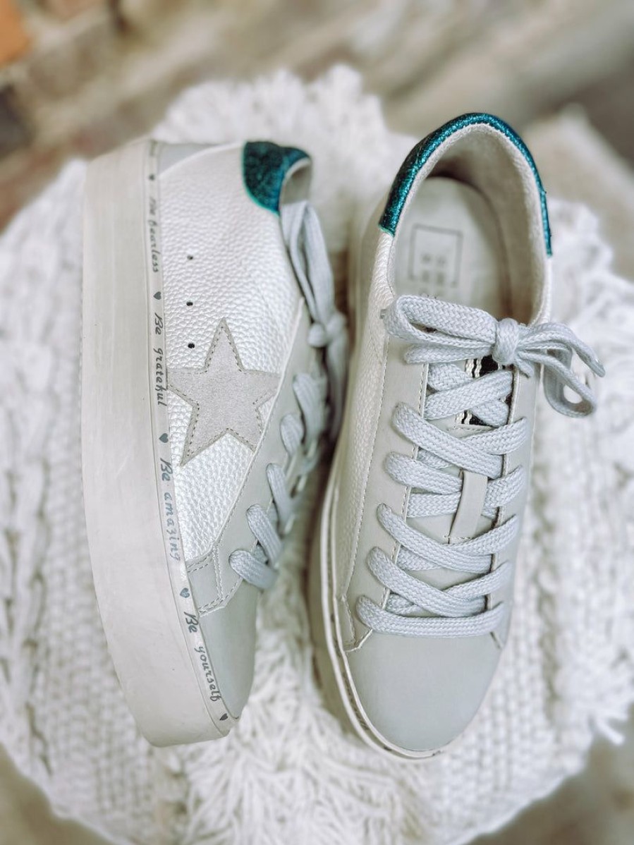 * Shu Shop Petula Star Sneaker- Beige Sneakers