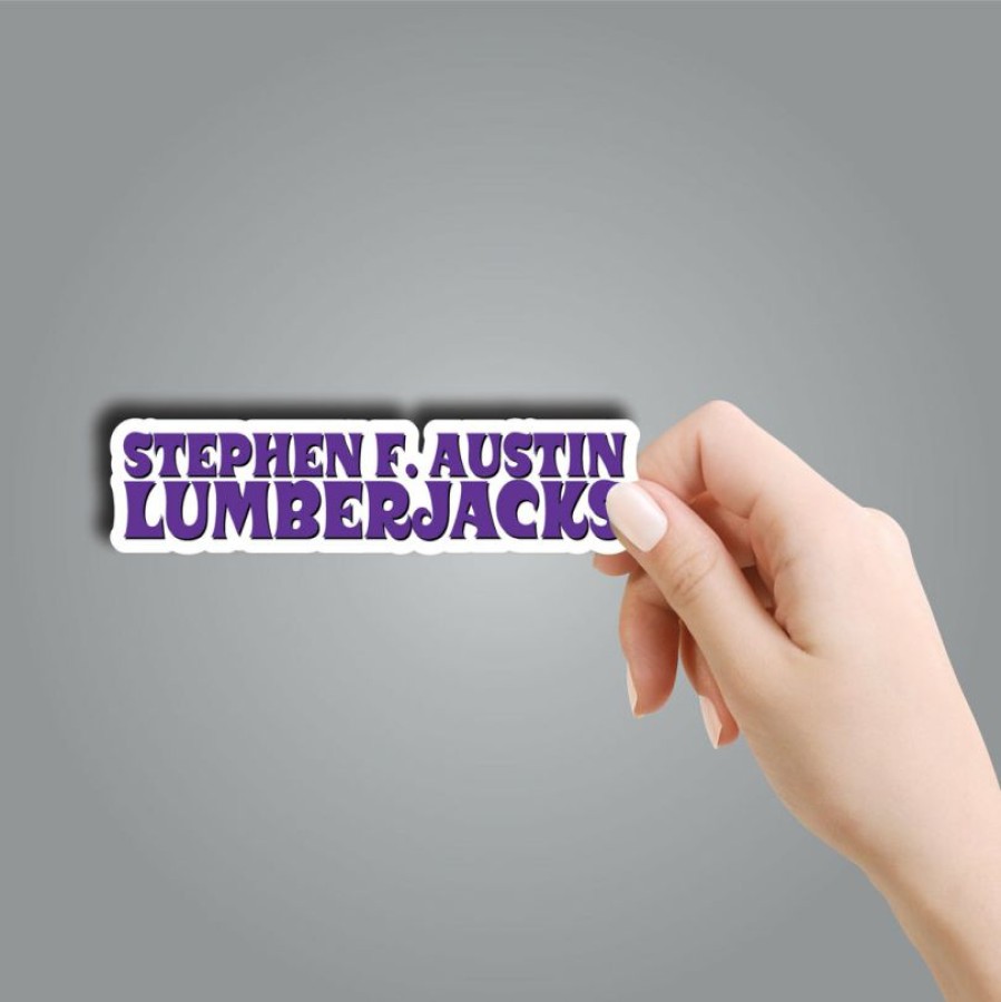 * Texas Bling Stephen F Austin Lumberjacks Sticker Stickers