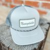 * Texas Bling Nacogdoches Laguna Trucker Cap- Grey Hats