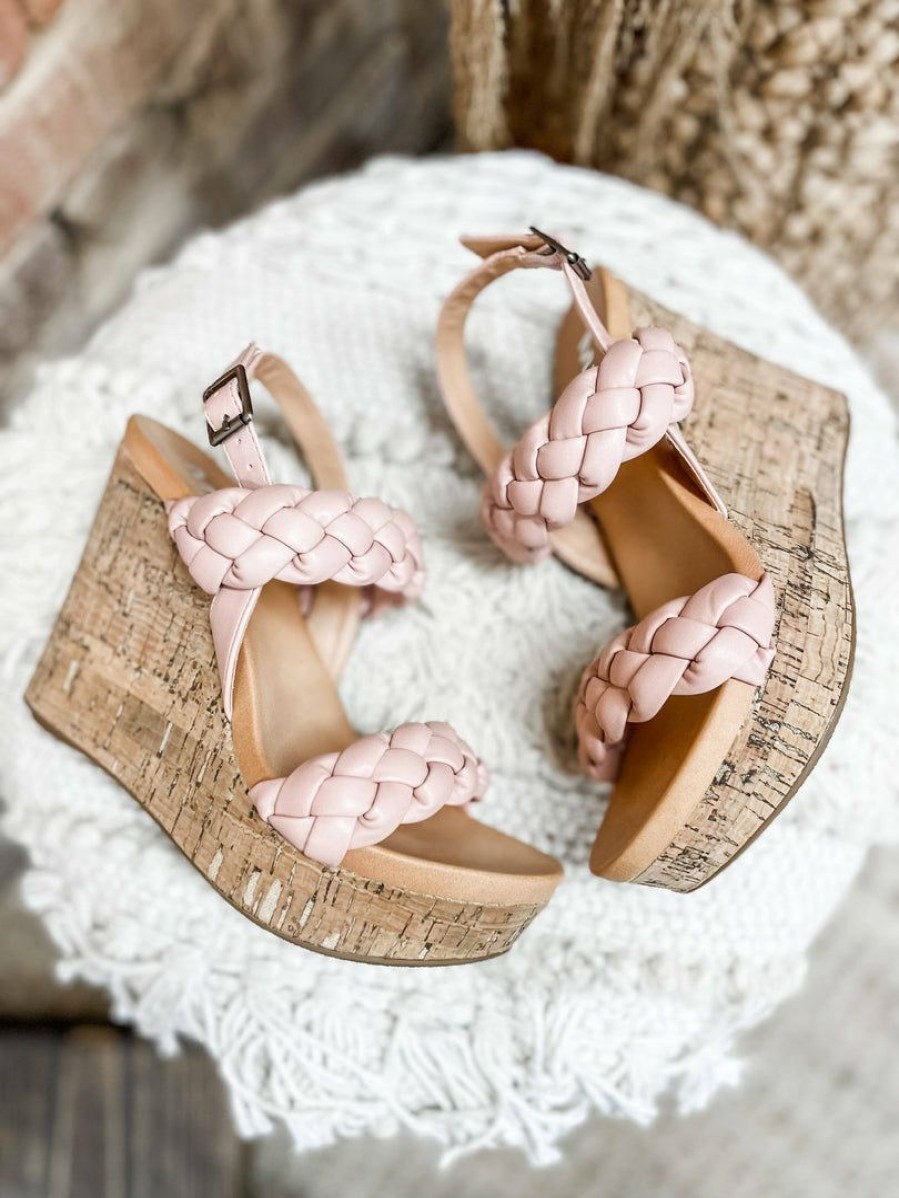 * Mia Afia Wedges- Blush Wedges