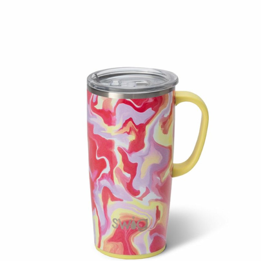 * Texas Bling Pink Lemonade Travel Mug 22Oz Gifts