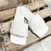 * Fortune Dynamic Tweet Sandals- Bone Shoes Sandals